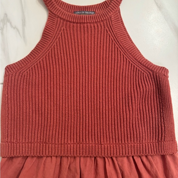 A Pea In The Pod Maternity Top Small Rust - Picture 6 of 7